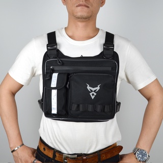 Fashion Chest Rig Hip Hop Streetwear Functional Motorcycles Chest Bag 11-MC-0120