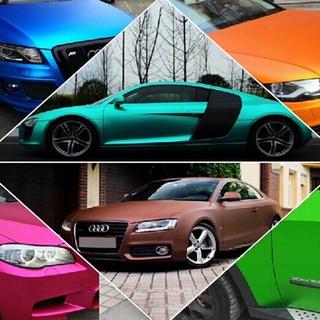 150*30 cm polymeer pvc mate cromo vinilo coche envolturas pegatina kleur veranderende auto pegatina met luchtbel auto styling