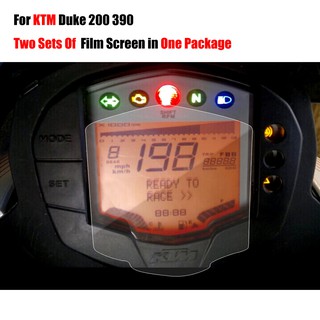 Ikronman Fit KTM DUKE 200 2013-2017 DUKE 390 2013-2016 Cluster protección de arañazos película de pantalla medidor de medidor de velocímetro película TPU Protector sdf3