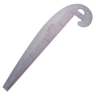 Finegoodwell4 - regla de costura métrica de plástico (360 grados), diseño de Ccurve (2)