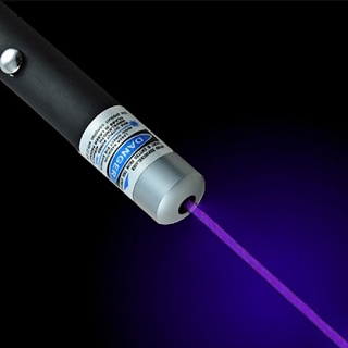 [topseven] 5mw de alta potencia azul violeta puntero láser lazer 532nm luz de haz visible.
