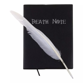 mcbeath papel jugando death note cuaderno coleccionable pluma pluma death note pad escuela anime cuero dibujos animados diario para regalo diario/multicolor (5)