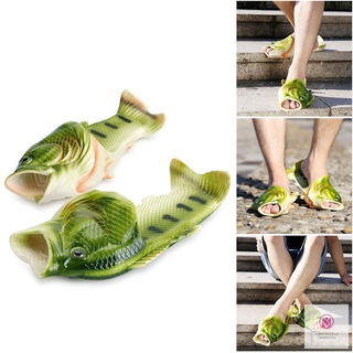 Chanclas de pescado zapatillas de pescado Unisex sandalias creativas para hombres mujeres playa ducha