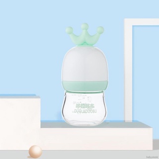 Biberón De vidrio De 90ml con diseño De corona Para recién nacido/bebé/bebé (3)
