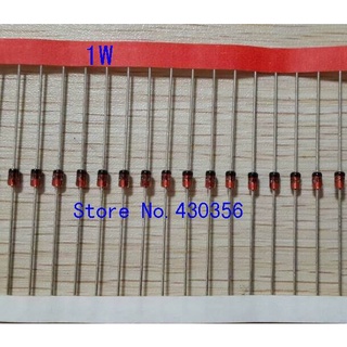 100pcs 1N4741A 1W 11V Zener diodeElectronic componente