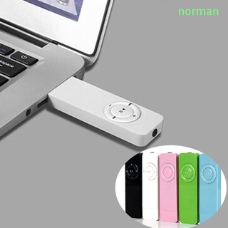 Norman Mini reproductor de música portátil deportivo Walkman reproductor MP3 inserción recta tipo 32GB tarjeta TF puerto USB MP3 lector de tarjetas tipo sin pérdidas sonido de alta calidad disco U MP3/Multicolor