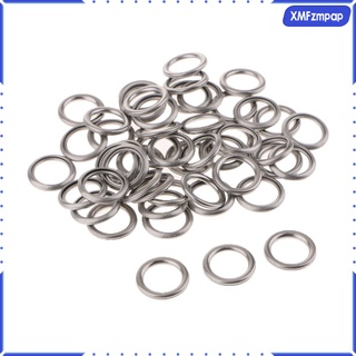 Pack of 50 Oil Crush Washers/Drain Plug Gaskets M12 for 4Runner Corolla