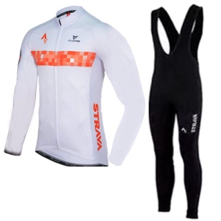 hombres ropa de ciclismo de manga larga traje mtb ropa de ciclismo ropa de ciclismo 9d gel babero pantalones