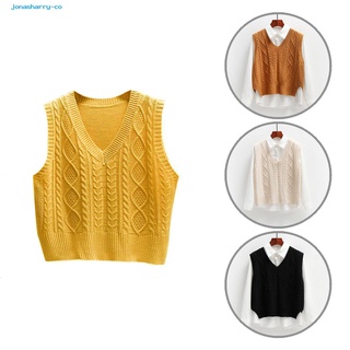 jonasharry.co Cold Resistant Sweater Vest Top Sweater Vest Top Leisure Outwear High Elasticity for Daily Wear