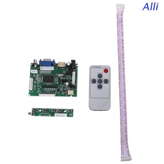 Alli 1Set Control remoto compatible con HDMI VGA 2AV 50PIN para controlador AT070TN90 92 94
