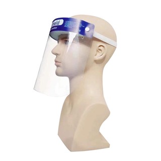 2PCS transparente ajustable reciclable Anti-niebla protector facial protector