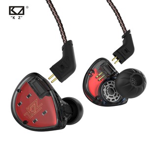 Kz ES4 1DD+1BA híbrido Hifi auriculares intrauditivos controlador dinámico cancelación de ruido auriculares de repuesto Cable de juego auriculares KZ ZSN Pro ZST Pro