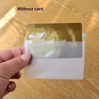 conjuntos de tarjetas bancarias transparentes mate antimagnéticos conjuntos de tarjetas ic conjuntos de tarjetas de identificación