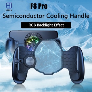 gamesir f8 pro teléfono móvil enfriamiento gamepad controlador de juego con ventilador de refrigeración smartphone enfriador para teléfono android/iphone