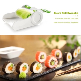 art kitchen sushi maker diy sushi roller bazooka arroz carne verduras rollo molde
