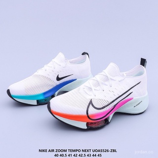 Nike Air Zoom Tempo NEXT % Corrida Marathon almofada de ar leve Ultra-corrida Esportes de corrida Sapatos de corrida