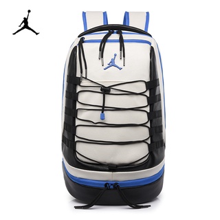 Nike100 % Original Air Jordan Mochila De Los Hombres De Gran Capacidad Deportes Fitness Viaje Baloncesto Mujeres