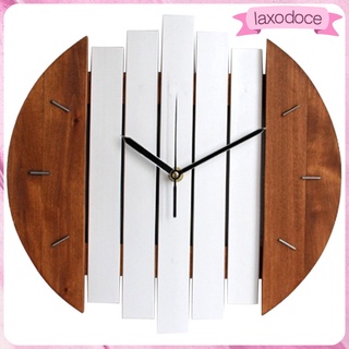 Reloj De pared laxodoce retro De madera gruesa De 12 pulgadas Para cocina/Sala De Estar
