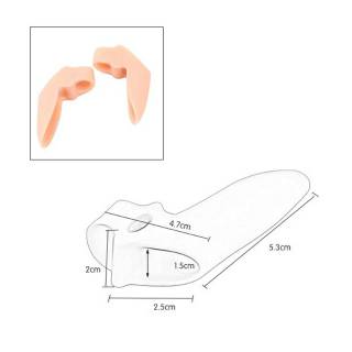 Corrector de silicón Hallux Valgus/Protector del dedo del dedo del dedo del dedo del pie/union (7)