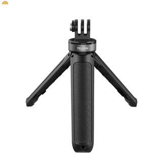 [In Stock]TELESIN GP-MNP-092-X Mini Selfie Stick Portable Aluminium Alloy Adjustable for GoPro 9 for Insta360