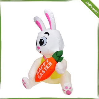 gigante inflable de pascua conejito muñeca conejo césped jardín fiesta decoraciones juguete
