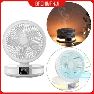 Brchiwji Mini Ventilador Usb Alimentado Por Usb con 4 Velocidades/Silencioso/Portátil/Ventilador De aire Para escritorio escritorio