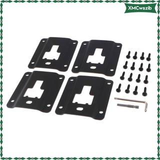 for Ford Truck Bed Cargo Tie-Down Brackets Steel Plates for 2015-2018 for Ford F150 F250 F350 (2)