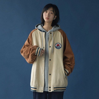 marca de moda uniforme de béisbol de las mujeres de primavera y otoño nueva chaqueta versátil estilo coreano moda abrigo ins estilo hong kong suelto casual top