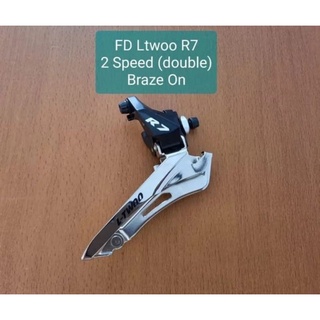 Fd Ltwoo R7 2 velocidades doble Baze On Down Pull - Fd Bass en doble tire inferior plegable bicicleta Etc.
