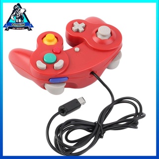 control de juego con cable sensible de plástico/joystick para gamecube