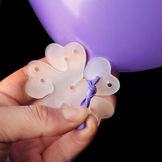 1Pcs globo ciruela Clip flor sellador globo decoración accesorios práctico cumpleaños boda fiesta Clip de plástico Diy manualidades (1)