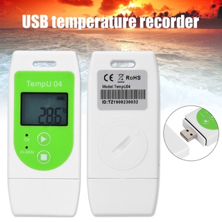 registrador de datos de temperatura usb/grabadora de temperatura/grabadora reutilizable pdf csv