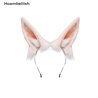 Hoe> diademas peludas conejo orejas de gato Headwear conejo pelo aro para Halloween Cosplay bien