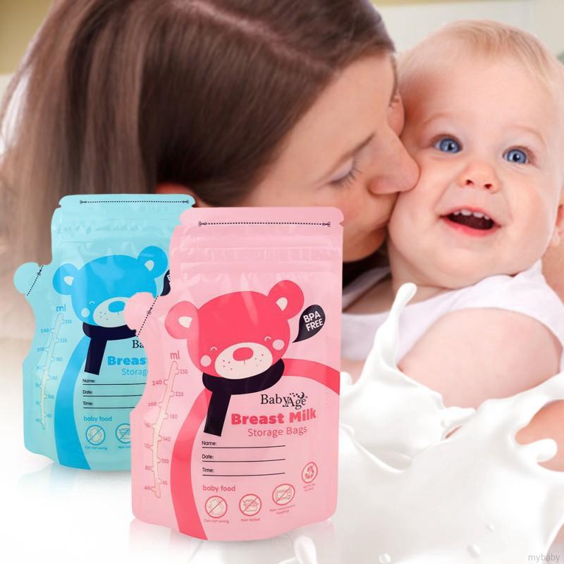 My Baby - bolsa de almacenamiento de leche materna (250 ml, 30 unidades)
