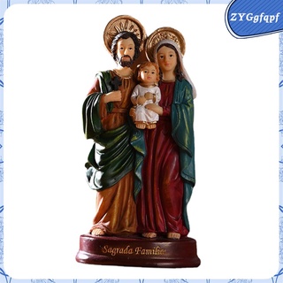 5.5\\\\» estatua de la sagrada familia figura figura religiosa coleccionable ornamento