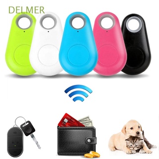 Delmer Localizador De llaves Gps para teléfono móvil niños Bluetooth etiqueta Inteligente Anti-pérdida alarma mascota Rastreador De perros/Multicolor