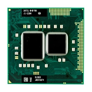 Intel Core i5-520M i5 520M SLBNB SLBU3 2.4 GHz Dual-Quad-Thread CPU Procesador 3W 35W Socket G1/Rpg988a