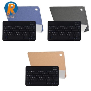Tablet Case+Wireless Keyboard for Teclast P20HD M40 P20 10.1 Inch Tablet Case Anti-Drop Case Cover Tablet Stand (Blue)