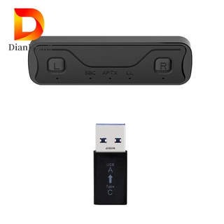Transmisor Compatible Con Bluetooth Tipo CSR Uno Con Dos Adaptador Para PS4 Computadora TV
