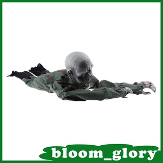 [florescer] Esqueleto de peluche con capucha de zombies Para Halloween o Halloween