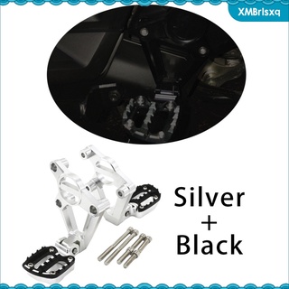 clavijas de pie de motocicleta de plata para honda xadv750 2017 accesorios