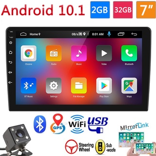 (2GB+32GB) Android 10 estéreo coche Radio 10 pulgadas Universal Host coche Radio navegación GPS WIFI FM Bluetooth reproductor de vídeo
