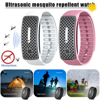 pulsera anti mosquitos/insectos/repelente/portátil para acampar al aire libre/pesca