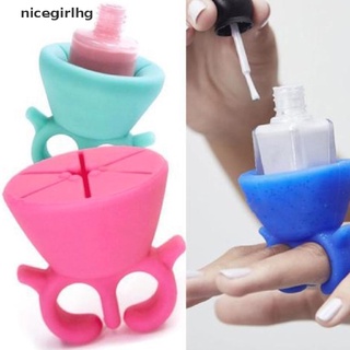 [i] soporte de silicona para esmalte de uñas, soporte para dedo, anillo de uñas, soporte para botellas [caliente] (7)