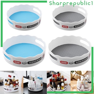 Shpre1 Organizador De cocina con mango antideslizante De Plataforma giratoria Para fregadero baño/cocina/Condimentos/Cosméticos