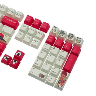amp* 108 Keys OEM PBT Dye Sub Keycaps Full Set Mechanical Keyboard Keycaps PBT Dye-Sublimation Keycaps (4)