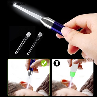 MIN USB Luz LED Earpick Limpiar Cera Removedor Limpiador Picker Oído Pick Curette Gadget . (2)