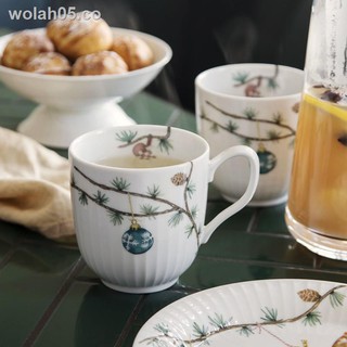◇✣Dinamarca importó Kahler Nordic taza pintada a mano caja de regalo hecha a mano retro taza de café nicho taza de agua taza de té