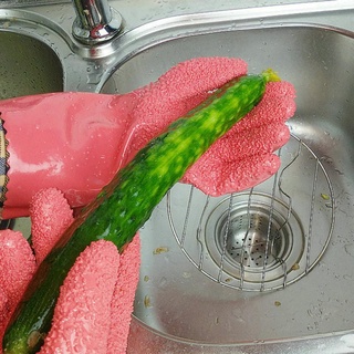 [aleación]guantes de limpieza con escamas de pescado peladas/utensilios para cocina/verduras/herramienta antideslizante