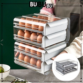 1pza contenedor De huevos Para refrigerador caja De huevos apilable